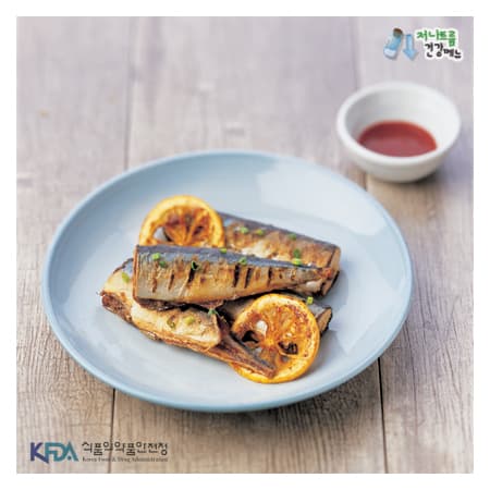 꽁치 양념구이 완성 사진