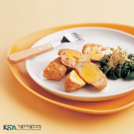 유부 달걀찜 완성 사진