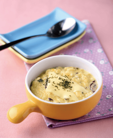 치즈리조또 완성 사진