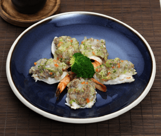 새우완자찜 완성 사진