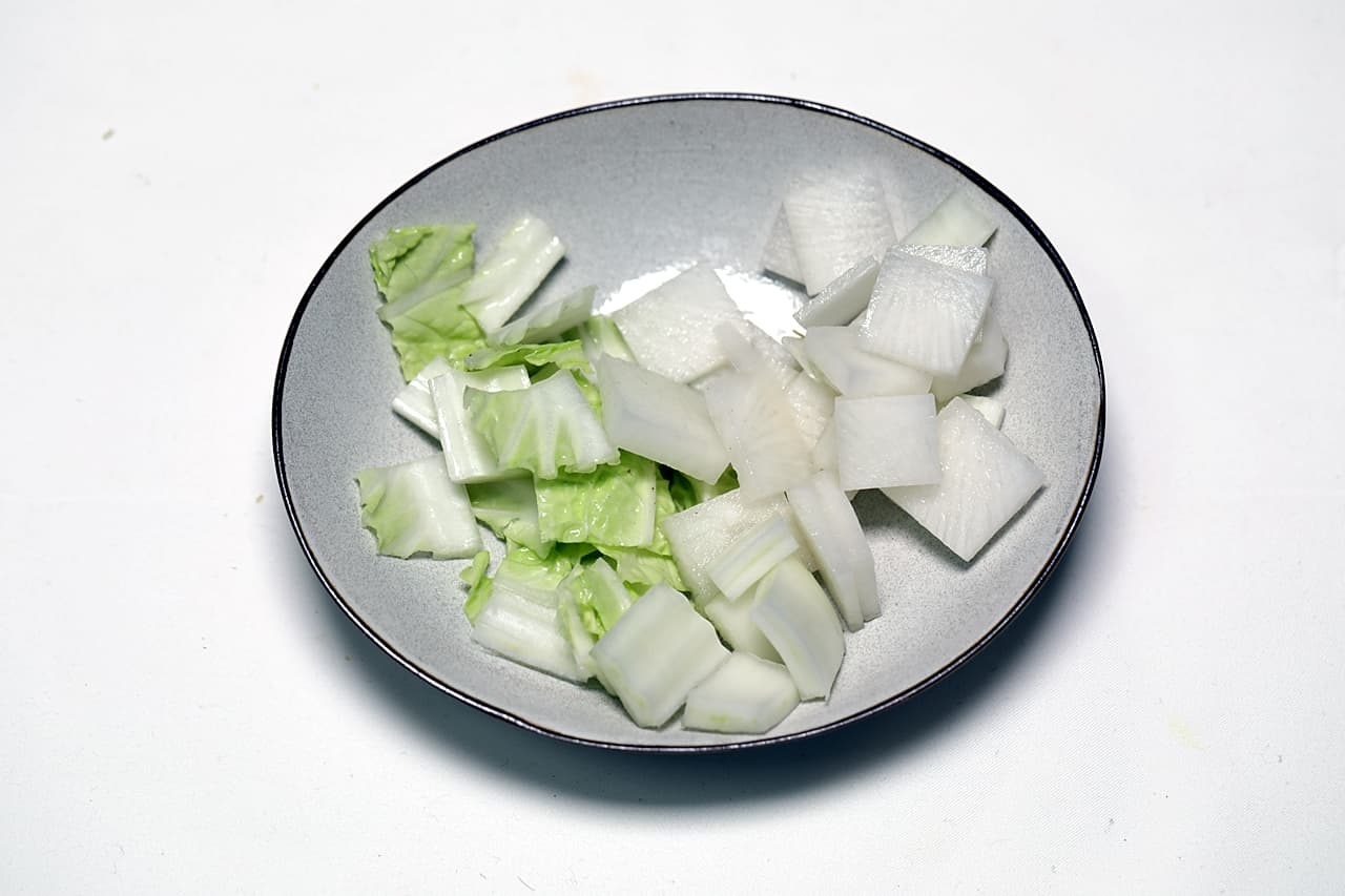 1단계 조리 사진