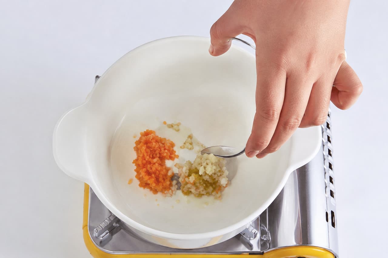 2단계 조리 사진