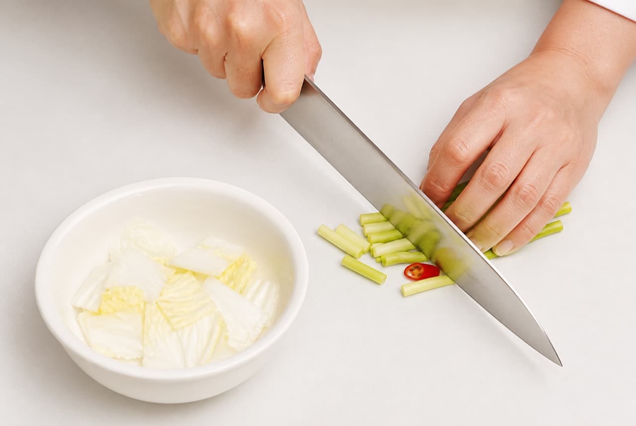 2단계 조리 사진