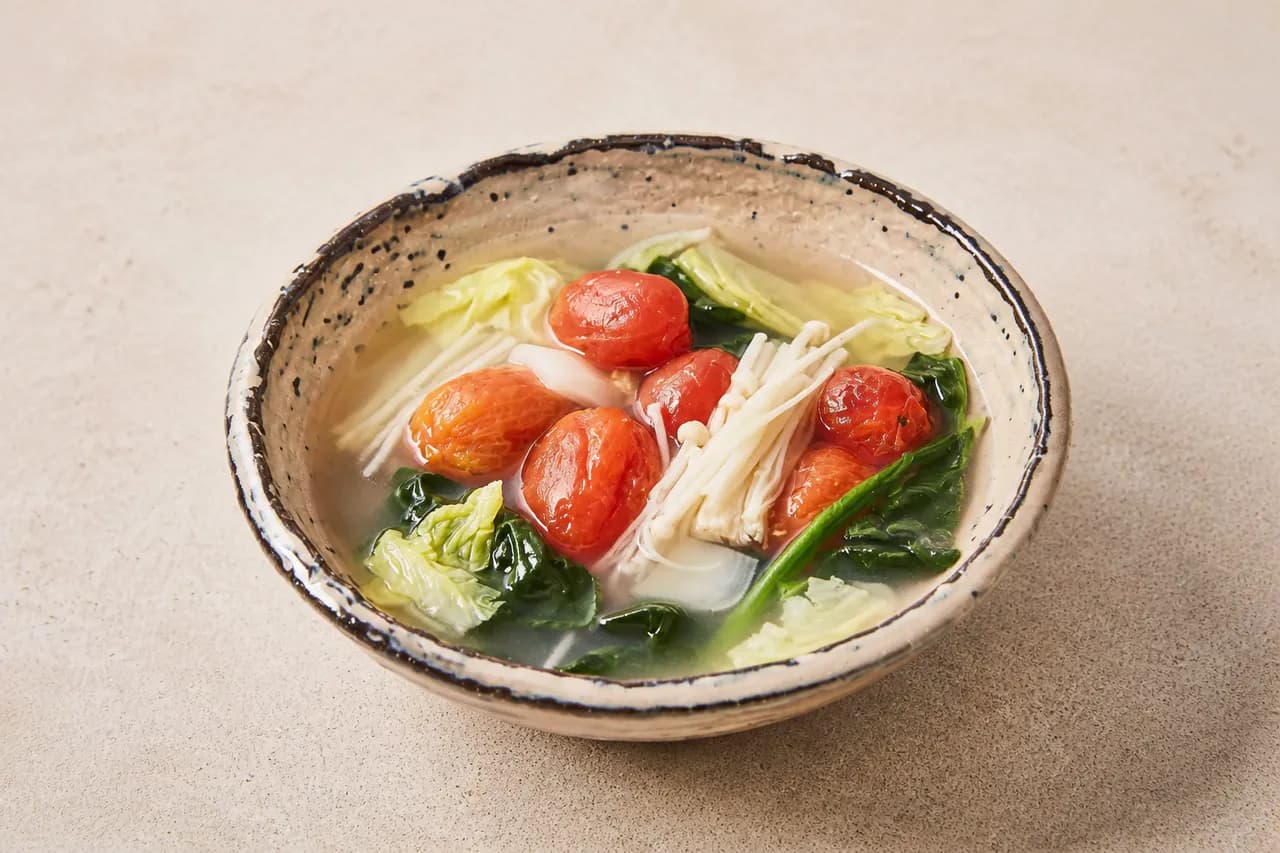 토마토맑은장국 완성 사진