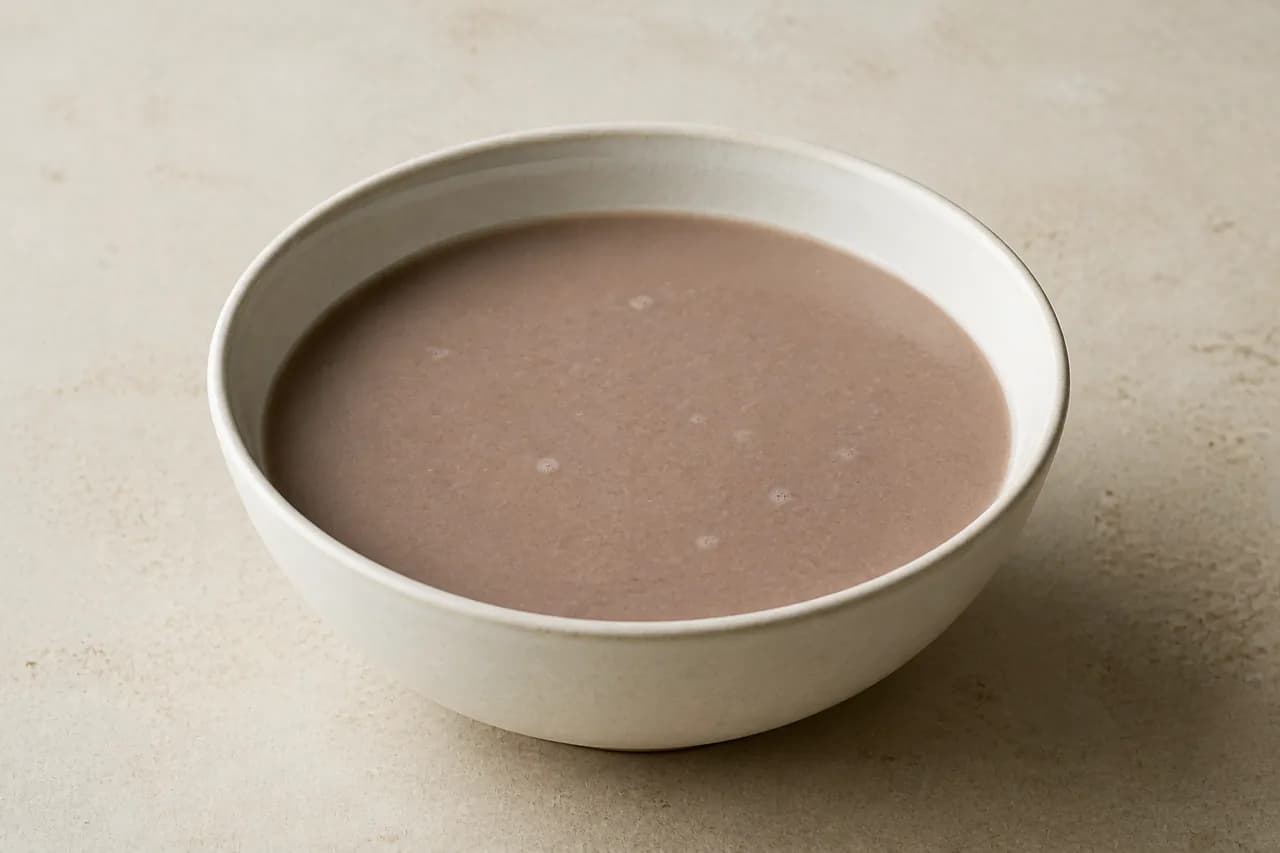 퀴노아 팥수프 완성 사진