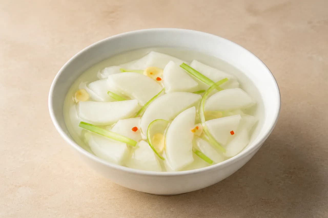 성주참외동치미 완성 사진